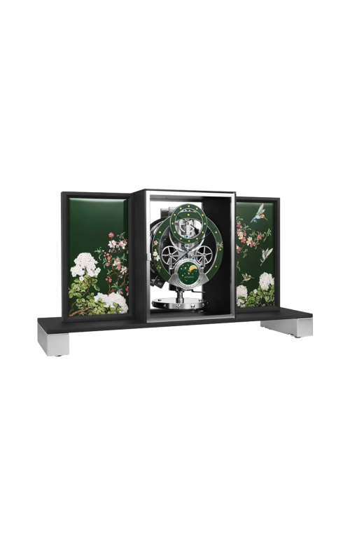Accedi alla scheda di Jaeger-Lecoultre ATMOS R&Eacute;GULATEUR ENAMEL COLIBRIS - LIMITED EDITION - 5604305