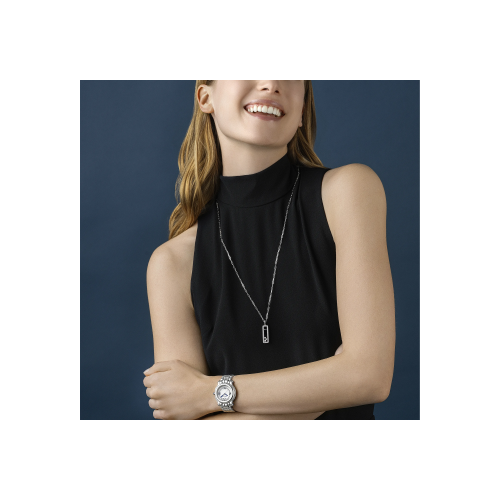 Accedi alla scheda di Chopard CHOPARD - COLLANA HAPPY DIAMONDS ICONS CON PENDENTE IN ORO BIANCO ETICO, DIAMANTI - 79A202-1201