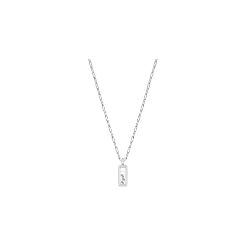 Accedi alla scheda di Chopard CHOPARD - COLLANA HAPPY DIAMONDS ICONS CON PENDENTE IN ORO BIANCO ETICO, DIAMANTI - 79A201-1201