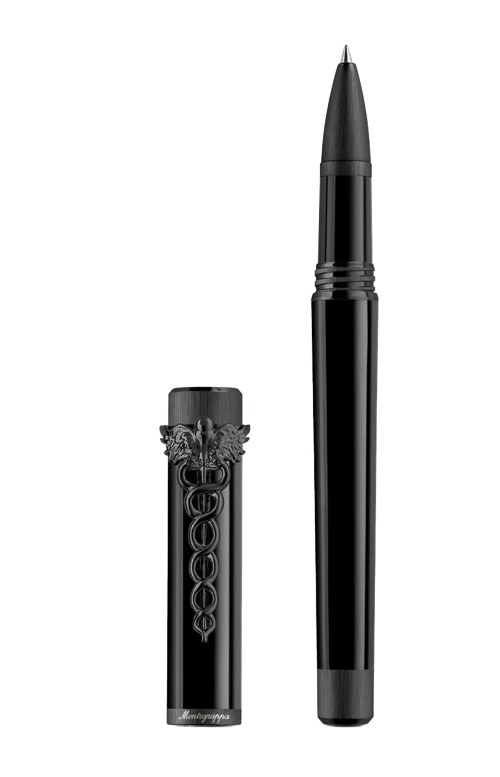Accedi alla scheda di Montegrappa ZERO CADUCEUS ROLLER, IP ULTRA-BLACK