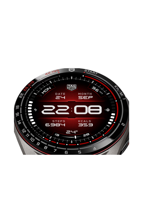 Accedi alla scheda di Tag Heuer TAG HEUER CONNECTED CALIBRE E5 RUNNING EDITION - SBT8A87.EB0436