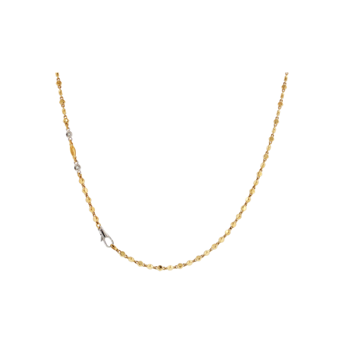 Accedi alla scheda di Zancan CATENA ZANCAN IN ORO GIALLO E ORO BIANCO CON DIAMANTI - UC193GB