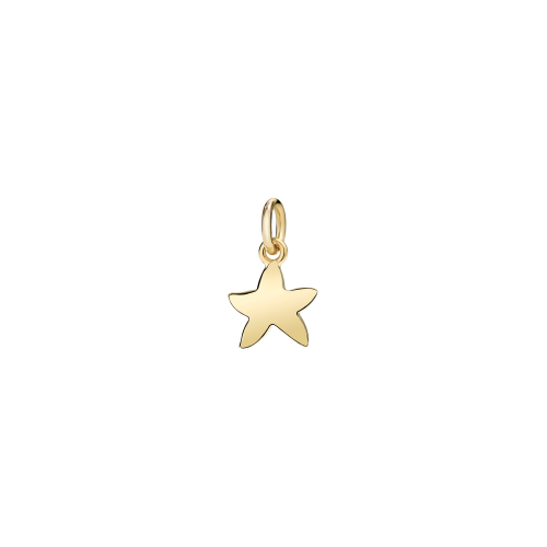 DODO ACQUA - STELLA MARINA - Ciondolo piccolo in oro giallo 18 kt - D3STPOG - DM95027STARS000OG