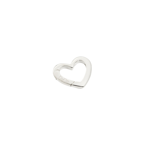 DODO VALENTINE'S - CUORE - moschettone cuore in argento - modello grande - DTCUT/A/G/K
