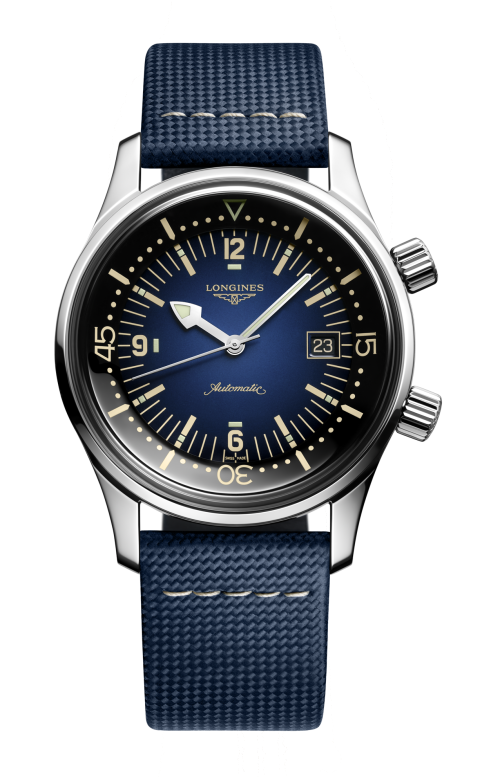 THE LONGINES LEGEND DIVER WATCH - L3.774.4.90.2