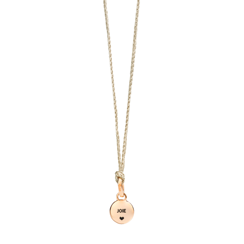 PENDENTE SENZA CATENA M'AMA NON M'AMA - Pendente in oro rosa 18K, 1 adularia 0.42 ct, 8 diamanti 0.05 ct - M.B807/B9O7/AD