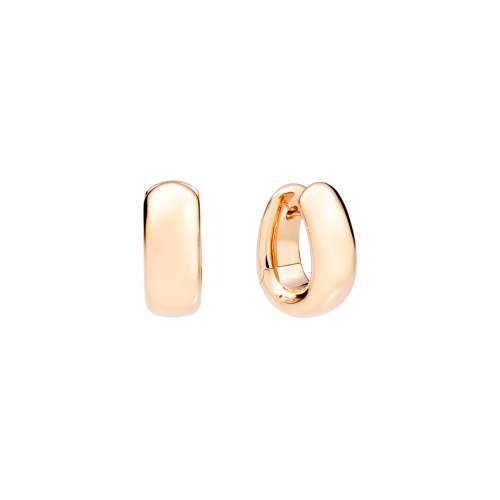 ORECCHINI ICONICA IN ORO ROSA 18 KT - O.B712/O7/PLF - POB7121O700000000