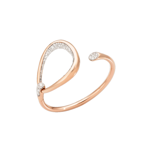 BRACCIALE FANTINA IN ORO ROSA E DIAMANTI - PBC0091O7WHRDB000