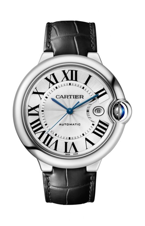 BALLON BLEU DE CARTIER 42 MM, ACCIAIO, PELLE - WSBB0026