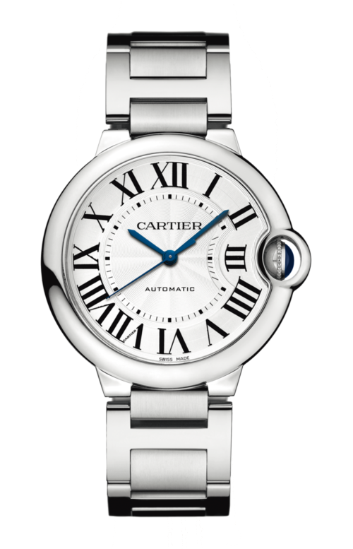 BALLON BLEU DE CARTIER 36 MM, AUTOMATICO, ACCIAIO - WSBB0048