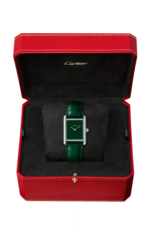 TANK MUST DE CARTIER MODELLO GRANDE, ACCIAIO, QUARZO - WSTA0115