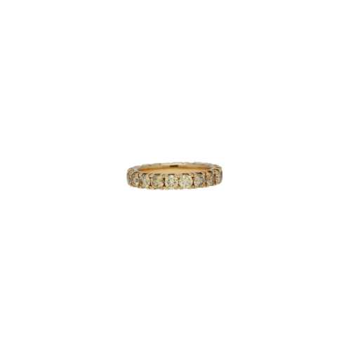 VERETTA IN ORO ROSA E DIAMANTI BROWN - 28932846