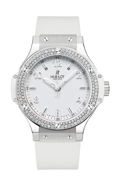 BIG BANG STEEL WHITE DIAMONDS 38 MM - 361.SE.2010.RW.1104