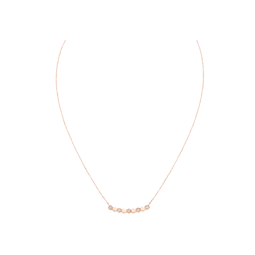 CHAUMET - COLLANA BEE MY LOVE IN ORO ROSA E DIAMANTI - 083983 - 083983