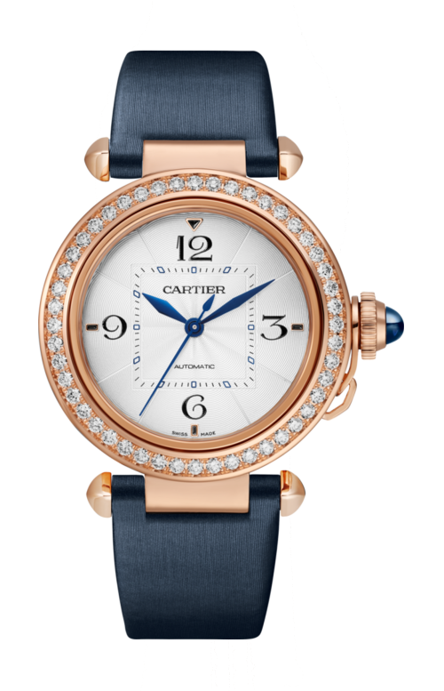 PASHA DE CARTIER, ORO ROSA, DIAMANTI, AUTOMATICO - WJPA0016