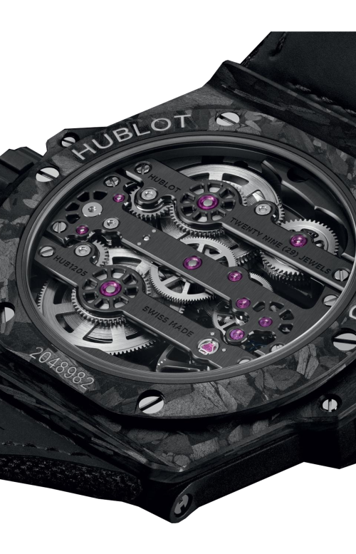 BIG BANG MECA-10 FROSTED CARBON 42 MM - 444.QN.1170.NR