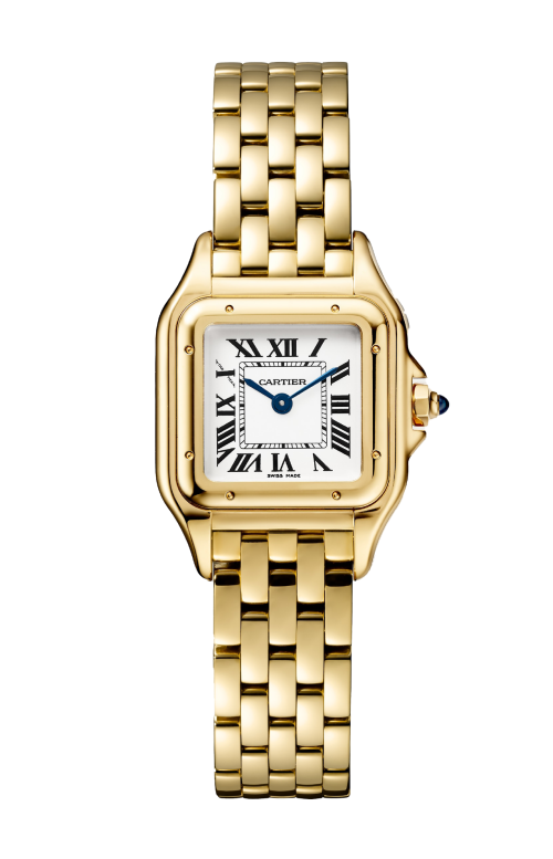 PANTHÈRE DE CARTIER, MODELLO PICCOLO, ORO GIALLO, QUARZO - WGPN0059