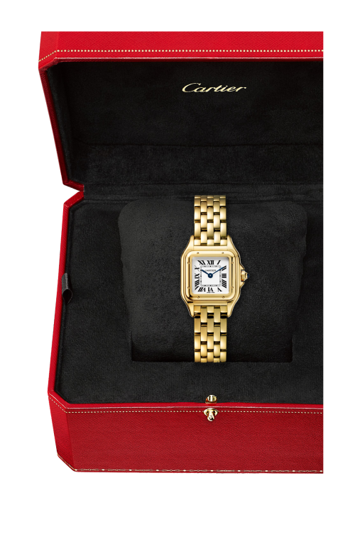 PANTHÈRE DE CARTIER, MODELLO PICCOLO, ORO GIALLO, QUARZO - WGPN0059