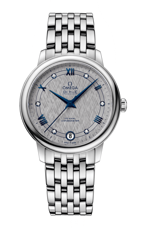 Orologi Collezione De Ville Materiale Platino E Diamanti Materiale Acciaio  - Bartorelli