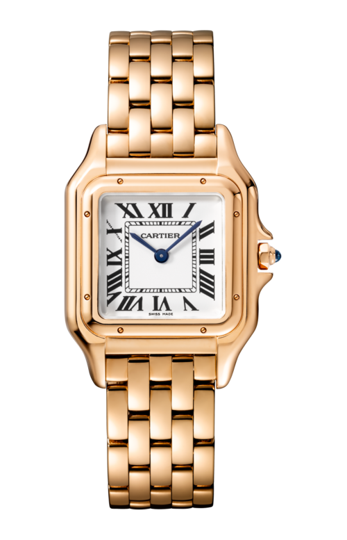 PANTHÈRE DE CARTIER, MODELLO MEDIO, ORO ROSA, QUARZO - WGPN0050