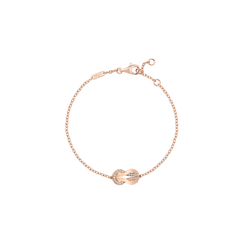 BRACCIALE CHANCE INFINIE MODELLO MEDIO IN ORO ROSA 18 KT E DIAMANTI - 6B0994