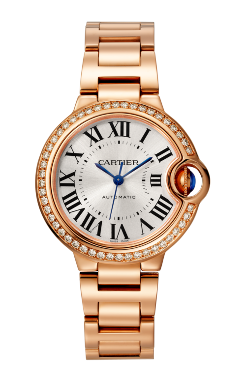 BALLON BLEU DE CARTIER 33 MM, AUTOMATICO, ORO ROSA - WJBB0063