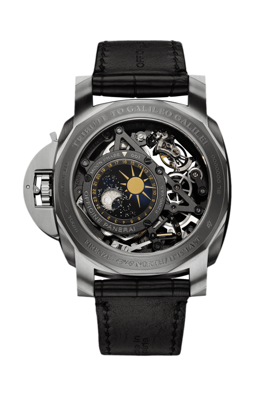 L’ASTRONOMO LUMINOR 1950 TOURBILLON MOON PHASES EQUATION OF TIME GMT – 50MM - PAM00920