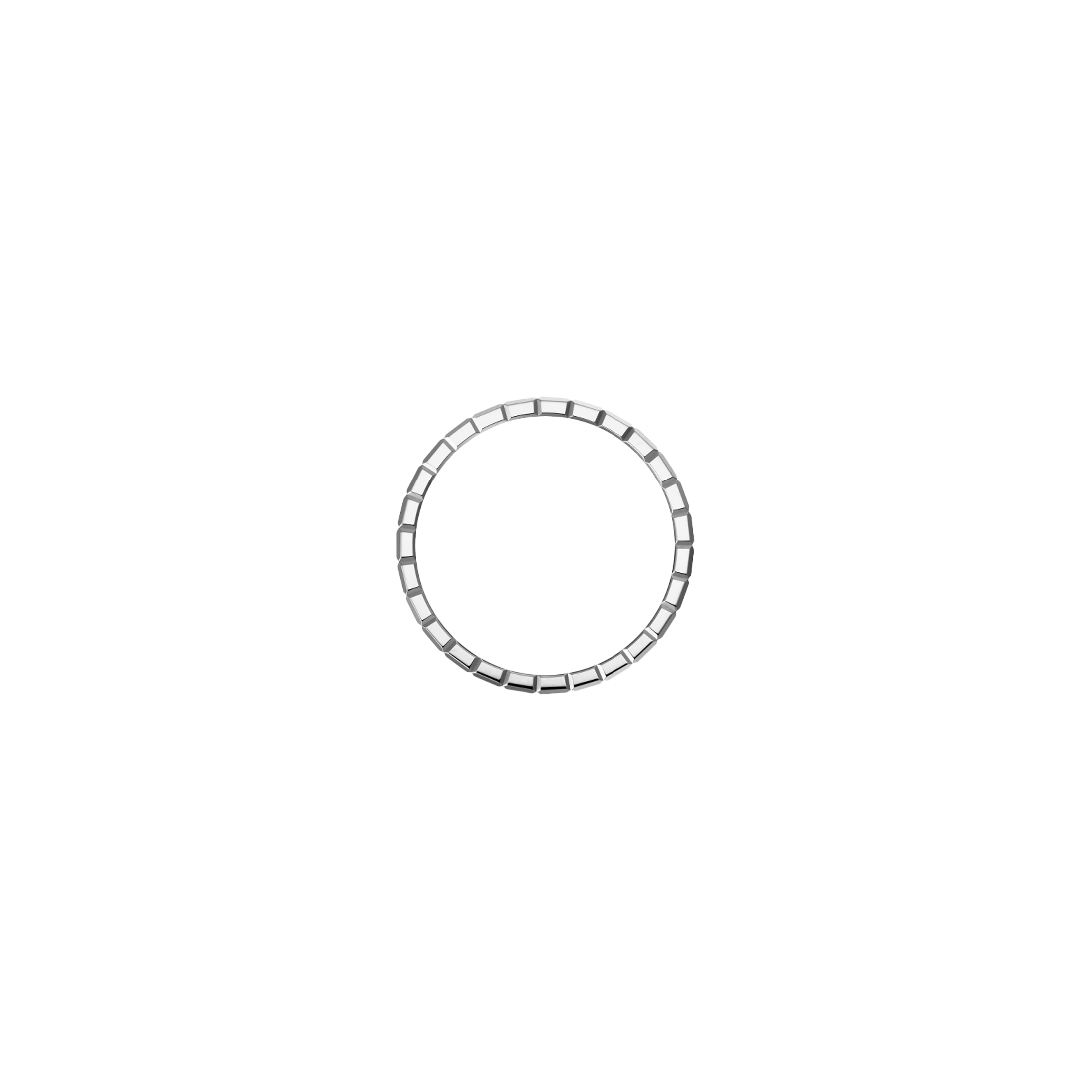 Chopard | CHOPARD - ICE CUBE PURE - ANELLO IN ORO BIANCO CON DIAMANTE - 827702-1220 (3)