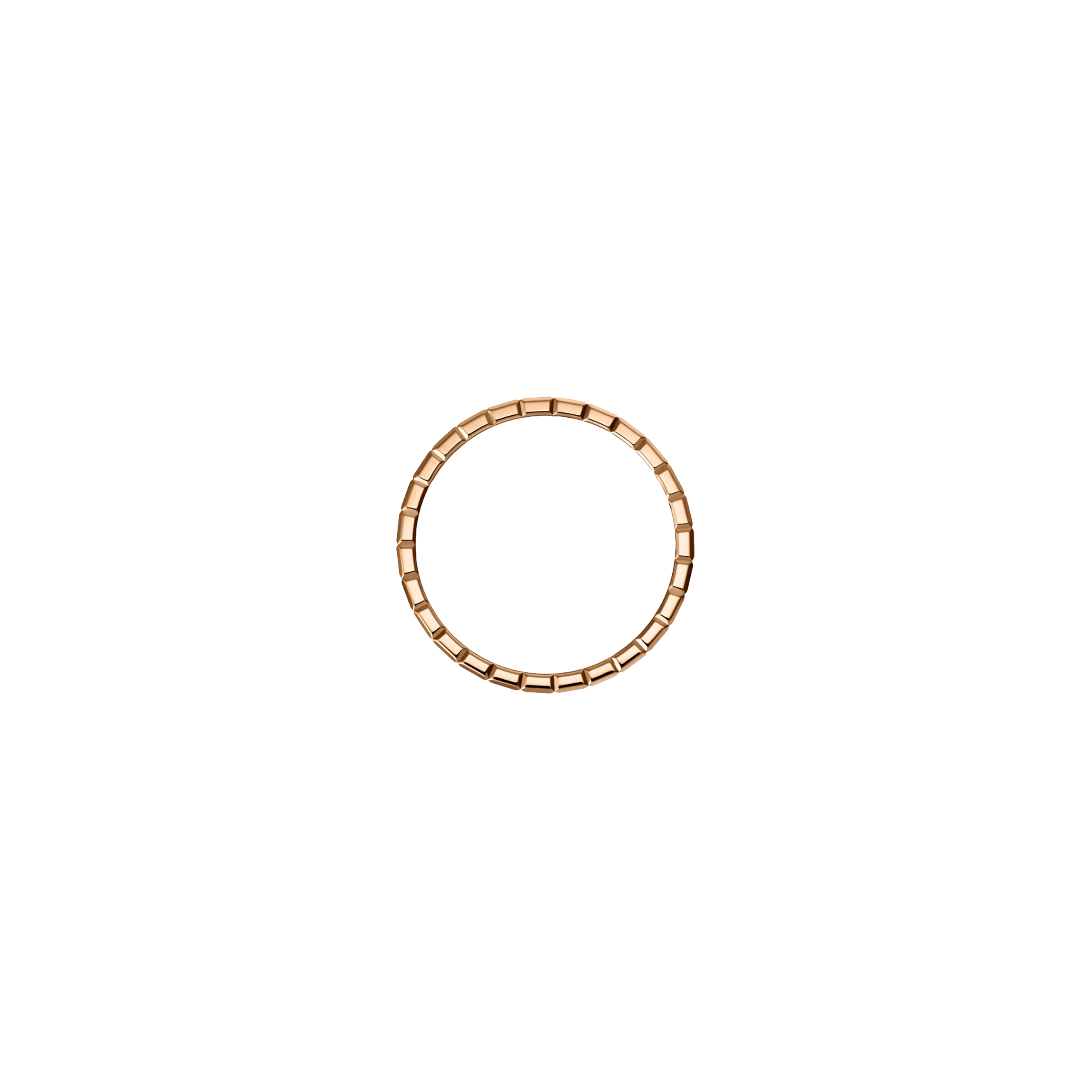 Chopard | CHOPARD - ICE CUBE PURE - ANELLO IN ORO ROSA CON DIAMANTE - 827702-5229 - 827702-5222 (3)