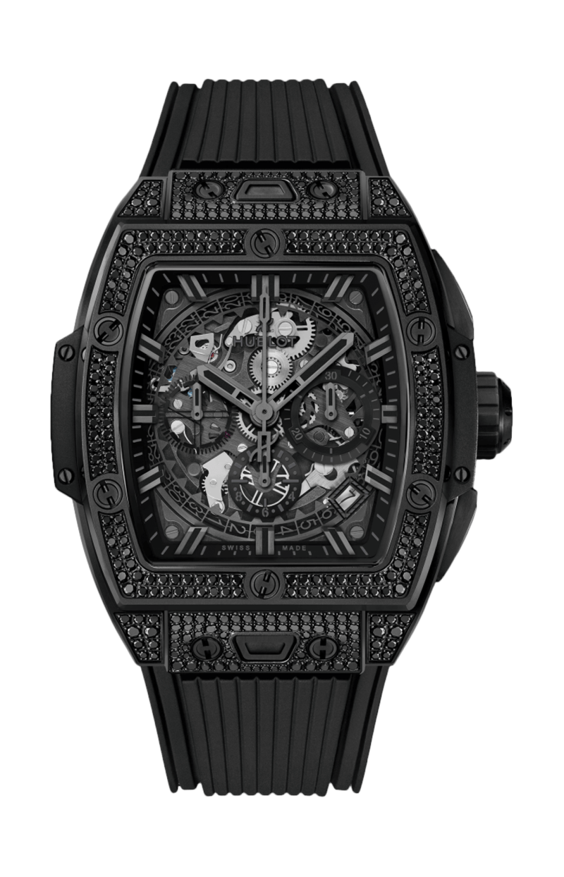 Hublot SPIRIT OF BIG BANG ALL BLACK PAV&Egrave; 42 MM - 642.CI.0110.RX.1700 (1)