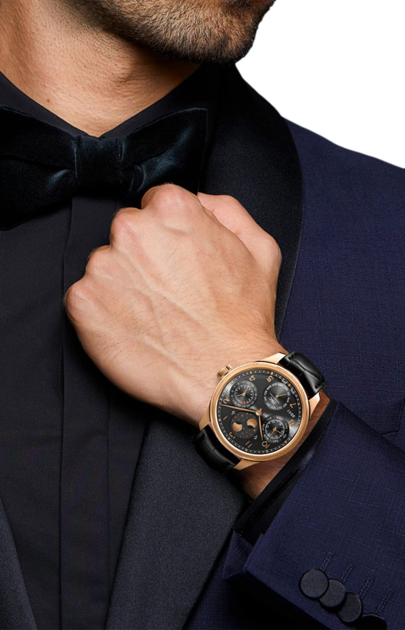 PORTUGIESER CALENDARIO PERPETUO DOPPIA INDICAZIONE FASE LUNARE - IW503404