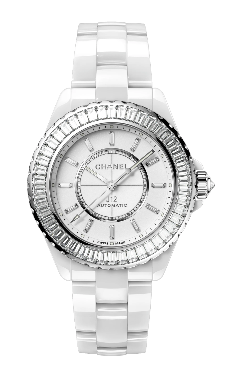 Chanel J12 BAGUETTE DIAMOND BEZEL CALIBRO 12.1, 38 MM - H7431 (1)