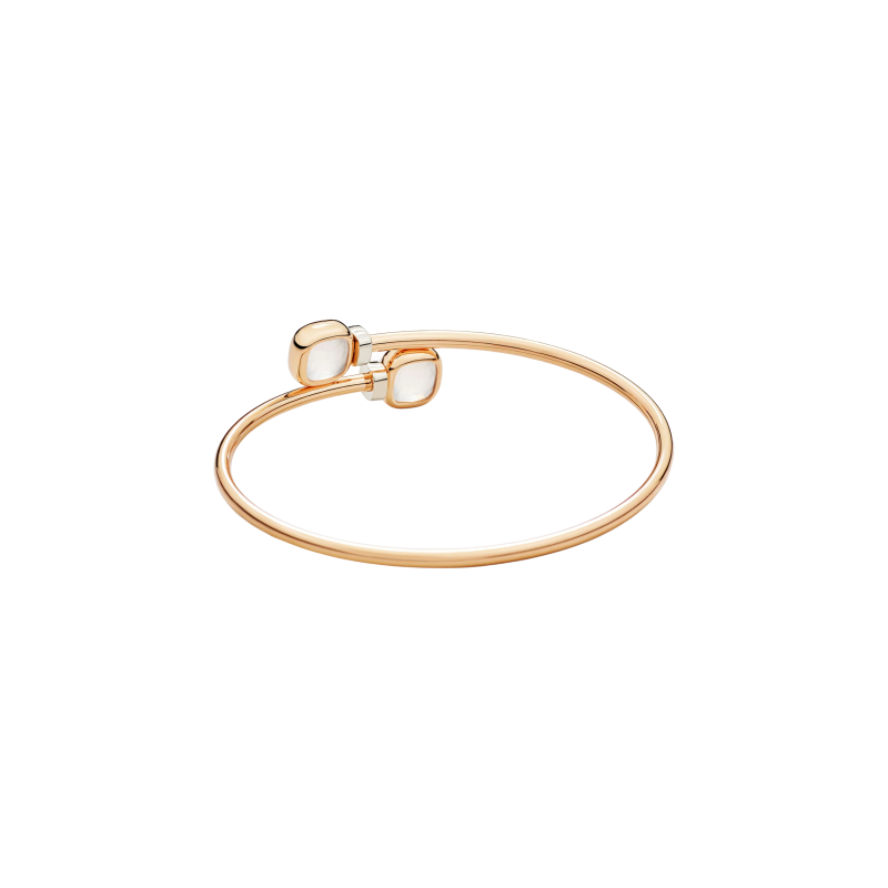 Pomellato | BRACCIALE NUDO MINI ORO ROSA CON TOPAZIO MILKY E DIAMANTI BIANCHI - PBC5020O6WHRDBQLT (3)