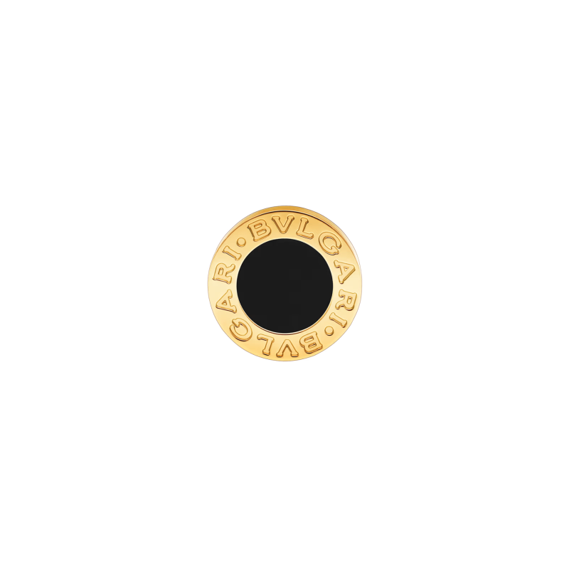 Bulgari | ORECCHINO SINGOLO BVLGARI BVLGARI IN ORO GIALLO E ONICE - 