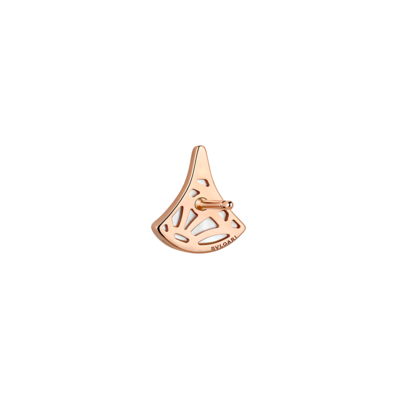 Bulgari | ORECCHINO SINGOLO DIVAS' DREAM IN ORO ROSA CON MADREPERLA E DIAMANTI - OR860590 (3)