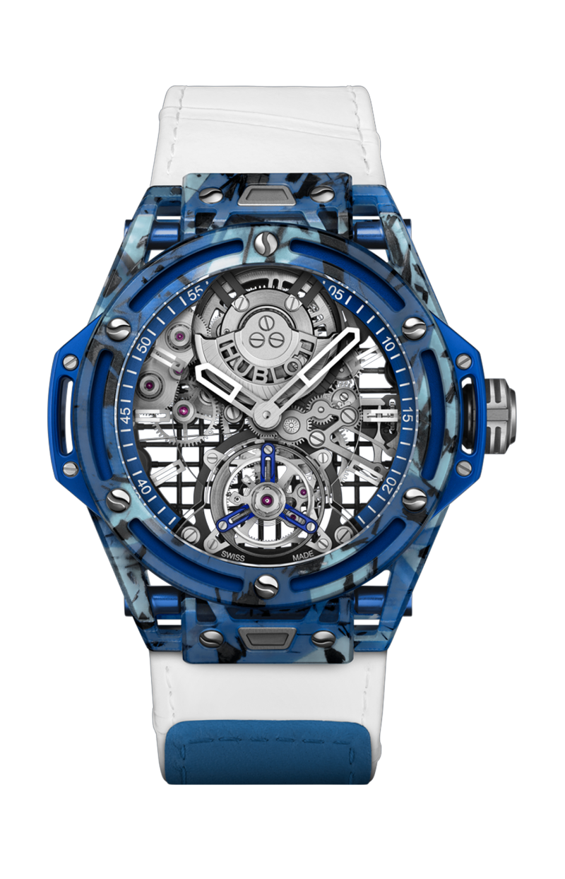 Hublot BIG BANG TOURBILLON NOVAK DJOKOVIC GOAT EDITION BLUE 44 MM - 429.QKB.0120.NR.DJO26 (1)