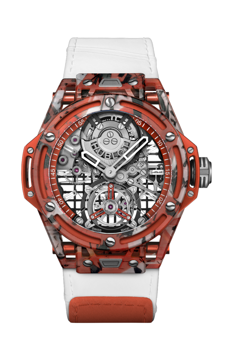 Hublot BIG BANG TOURBILLON NOVAK DJOKOVIC GOAT EDITION ORANGE 44 MM - 429.QKO.0120.NR.DJO26 (1)