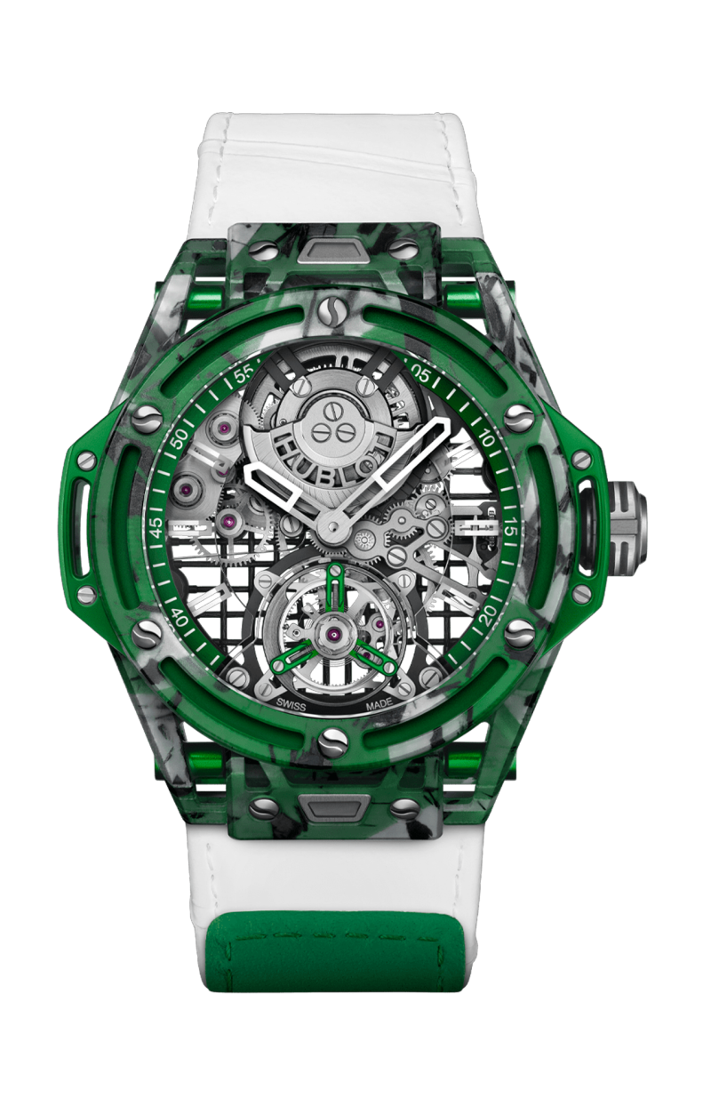 Hublot BIG BANG TOURBILLON NOVAK DJOKOVIC GOAT EDITION GREEN 44 MM - 429.QKG.0120.NR.DJO26 (1)