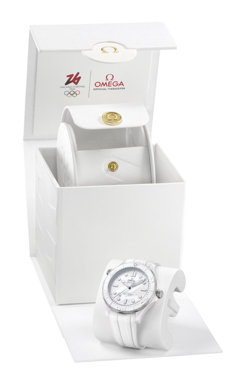 Omega SEAMASTER DIVER 300M 43,5 MM, CERAMICA BIANCA - TITANIO SU CAUCCI&Ugrave; - 522.92.44.20.04.001 (2)