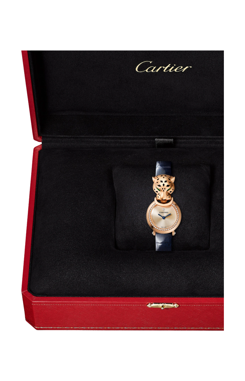 Cartier PANTH&Egrave;RE DE CARTIER MODELLO MINI, ORO ROSA E DIAMANTI, QUARZO - HPI01724 (3)