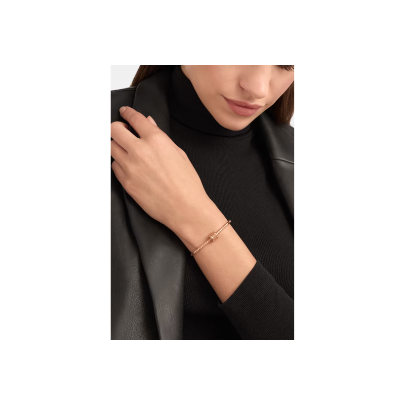 Bulgari | BRACCIALE B.ZERO1 MINI IN ORO ROSA - BR860597 (3)