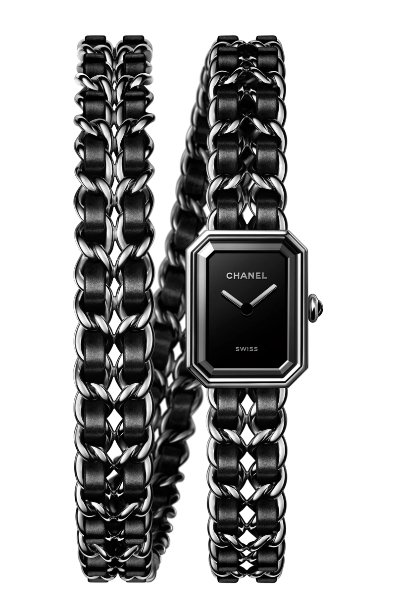 Chanel PREMI&Egrave;RE CATENA ICONICA DOPPIO GIRO - H10446 (1)