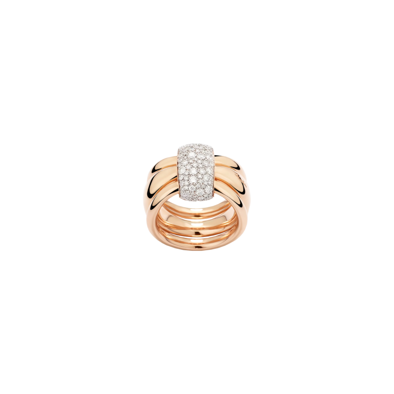 Pomellato ANELLO POMELLATO TOGETHER IN ORO ROSA E DIAMANTI - PAC6010O7WHRDB000 (2)