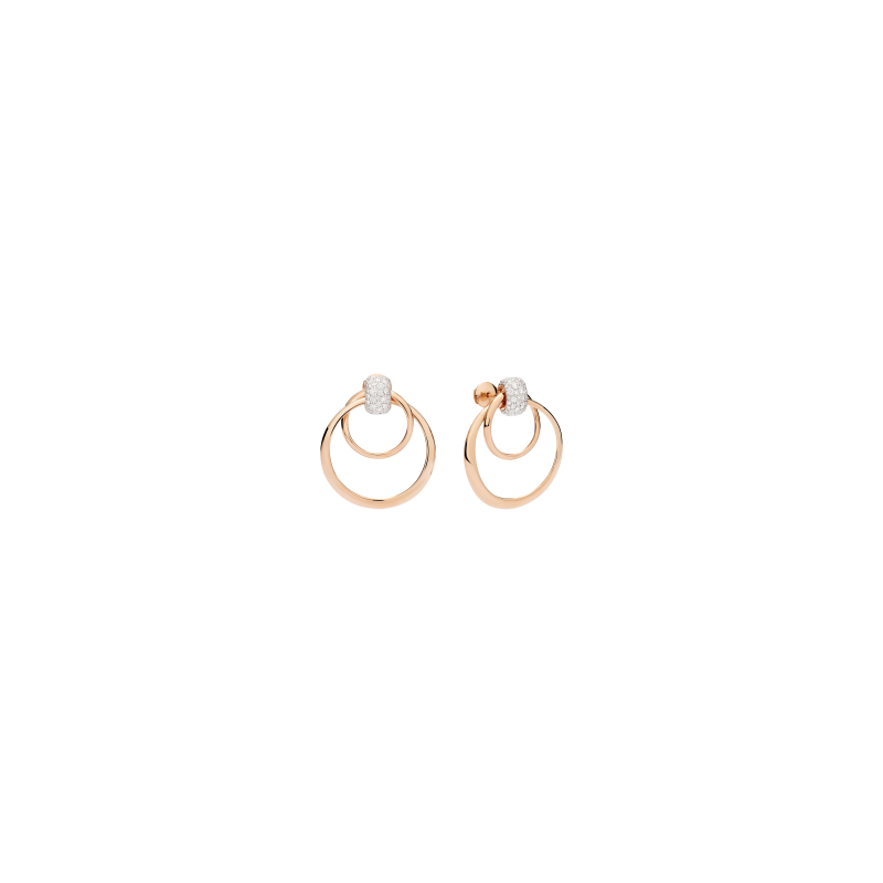 Pomellato ORECCHINI POMELLATO TOGETHER IN ORO ROSA E DIAMANTI - POC6011O7WHRDB000 (1)