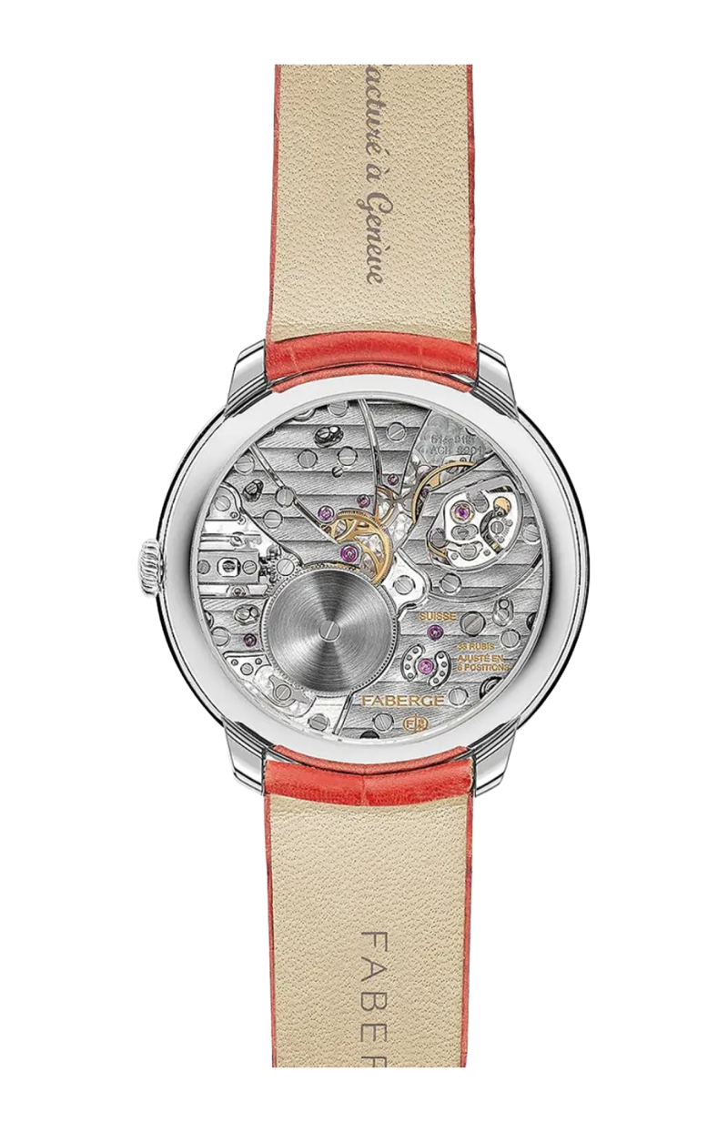 Faberg&eacute; | OROLOGIO CON PIETRA PREZIOSA PAVONE - 1687 (2)