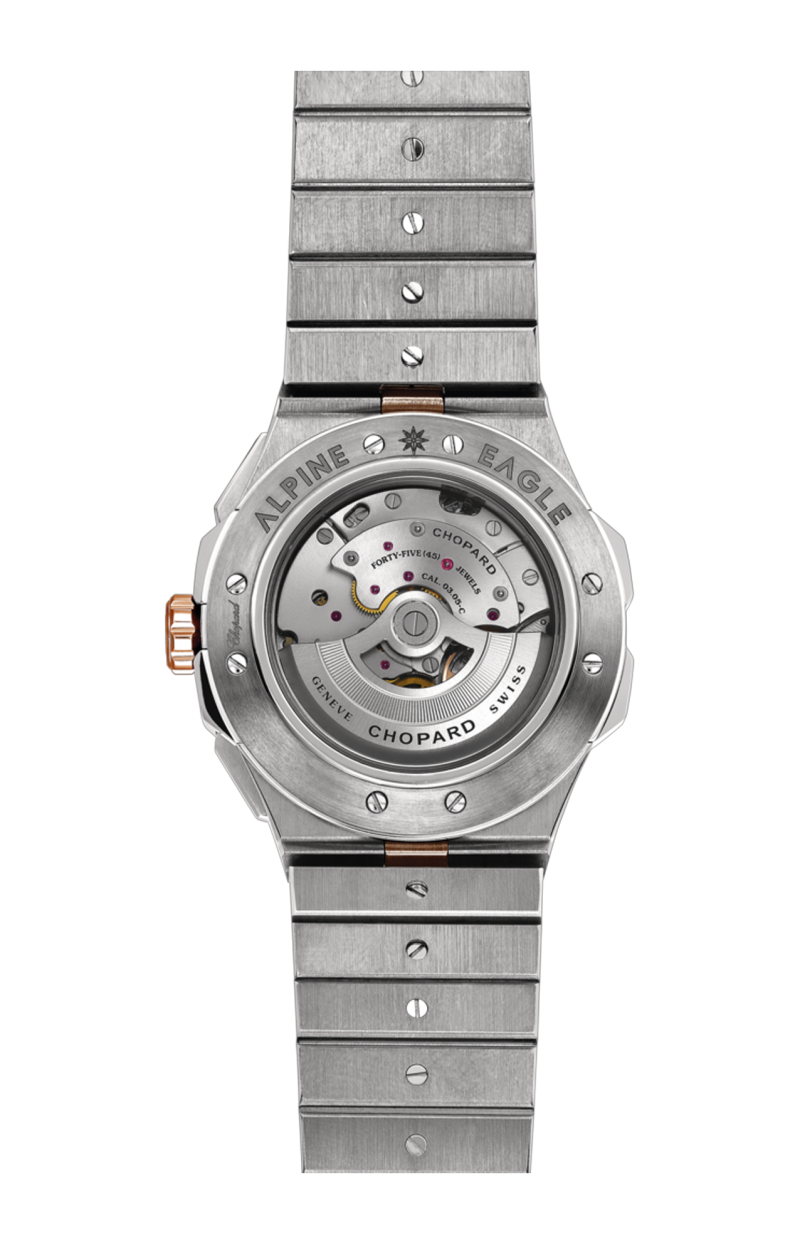 Chopard | ALPINE EAGLE XL CHRONO 44 MM, AUTOMATICO, ORO ROSA ETICO, LUCENT STEEL&trade; - 298609-6001 (2)