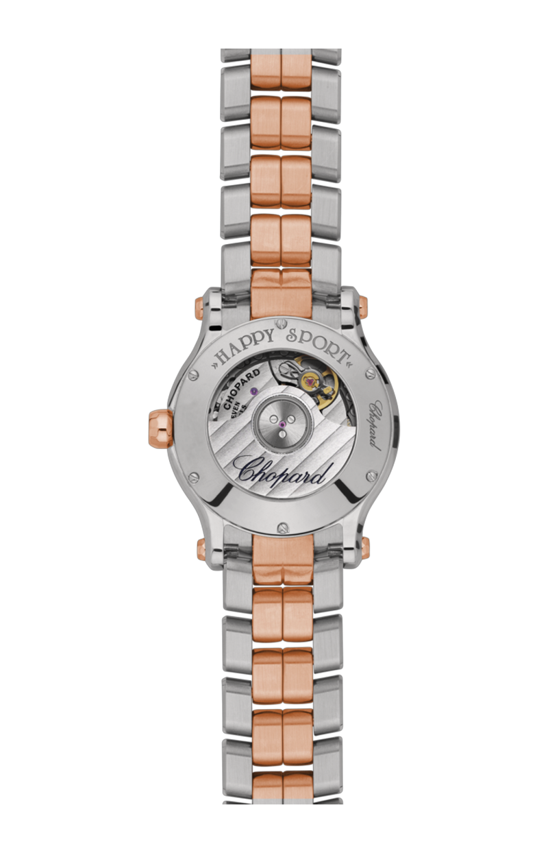 Chopard HAPPY SPORT 30 MM, AUTOMATICO, ORO ROSA ETICO, ACCIAIO - 278573 (2)