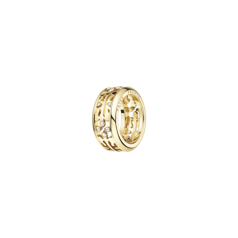 Patek Philippe | ANELLO CALATRAVA IN ORO GIALLO E DIAMANTI - 275.6/1A.J3.530 (1)