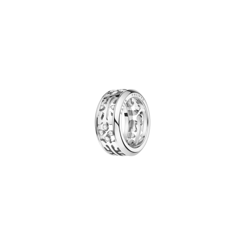 Patek Philippe | ANELLO CALATRAVA IN ORO BIANCO E DIAMANTI - 275.6/1A.GR.530 (1)