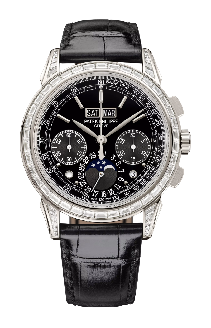 Patek Philippe | GRANDI COMPLICAZIONI, CRONOGRAFO, CALENDARIO PERPETUO, JOAILLERIE, CARICA MANUALE - 5271P-010 (1)